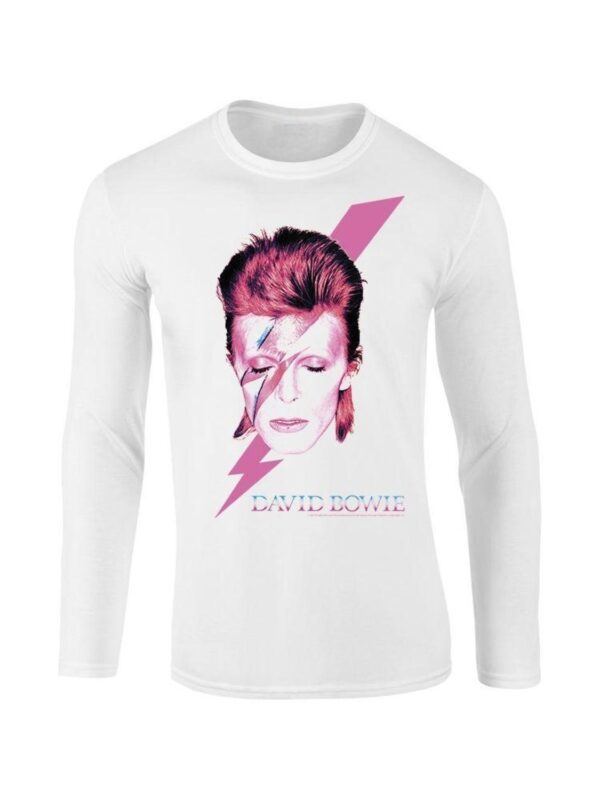 David Bowie David Bowie Aladdin sane T-Paita Pitkähihainen