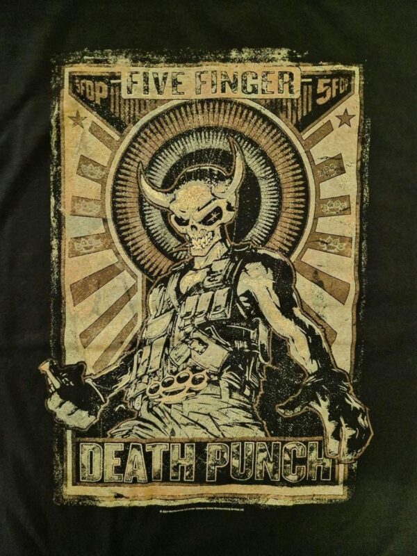 Five Finger Death Punch Mercenary T-Paita