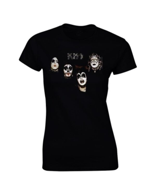 Kiss - 1974 Naisten T-Paita