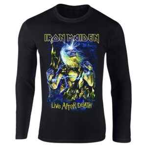 Iron Maiden Live After Death T-Paita Pitkähihainen