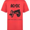 AC/DC For Those about to rock red T-Paita