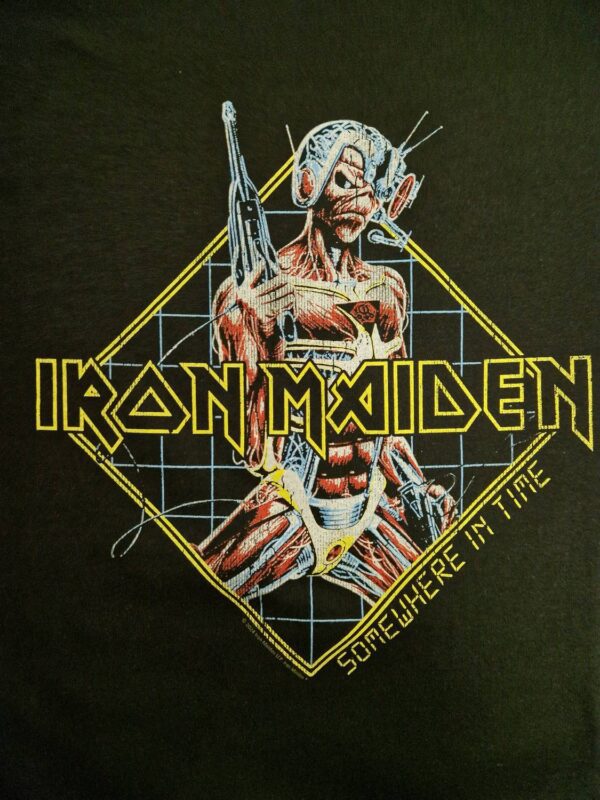Iron Maiden Somewhere In Time Children T-Shirt Lasten T-Paita