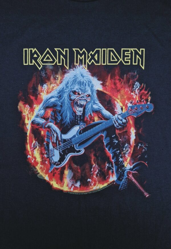 Iron Maiden Eddie Live Flames Huppari