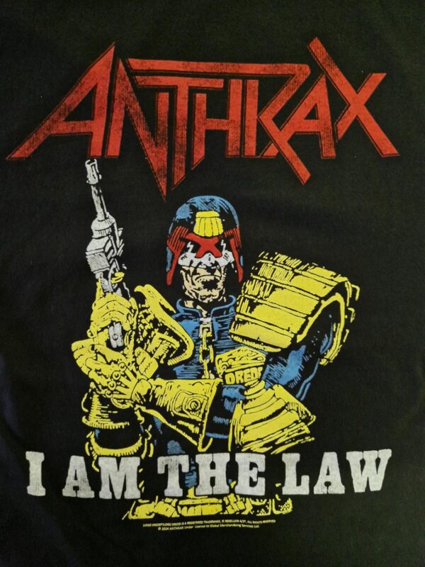 Anthrax I am The Law college