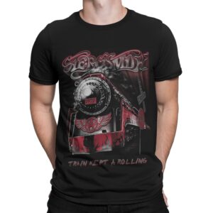 Aerosmith - Train kept a going T-Paita
