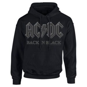 Ac/Dc Back In Black Mens Hoodie Huppari
