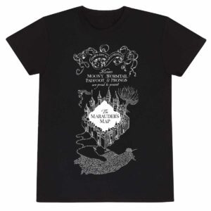 Harry Potter - Marauders Map T-Paita
