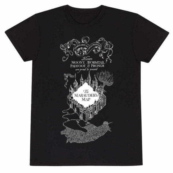 Harry Potter - Marauders Map T-Paita
