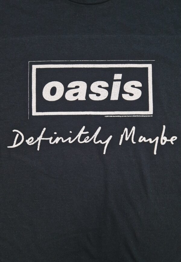 Oasis- Definitely Maybe Script T-Paita