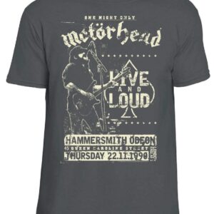 Motörhead Live and Loud T-Paita