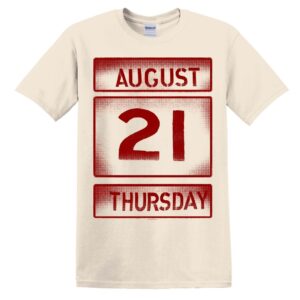 Oasis- Calendar Off T-Paita