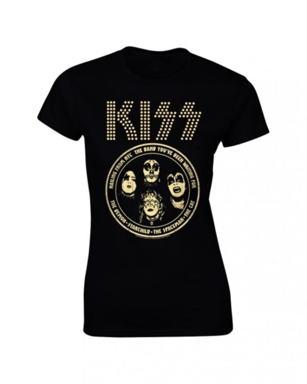 Kiss - Band Naisten T-Paita