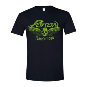Poison Flying Skull T-Shirt T-Paita