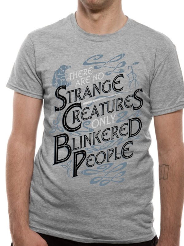 CRIMES OF GRINDELWALD - STRANGE CREATURES T-Paita