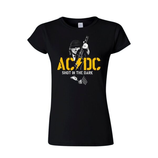 AC/DC PWR Up Shot in the Dark (lady) Naisten T-Paita