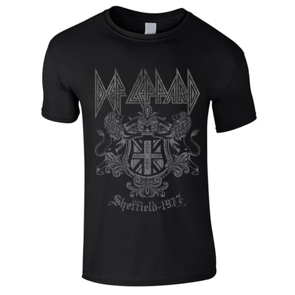 Def Leppard - Sheffield 1977 T-Paita