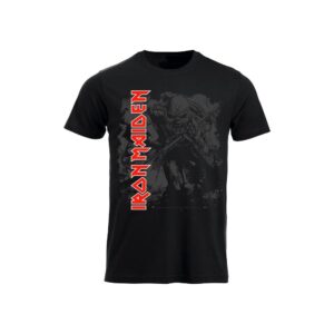 Iron Maiden Trooper watermark T-Paita