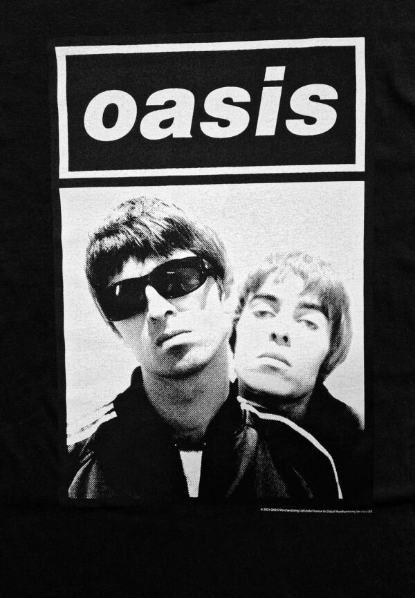 Oasis- Noel & Liam Boxed Photo T-Paita