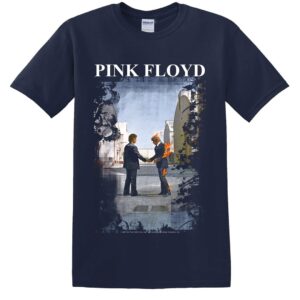Pink Floyd - Burning man Navy T-Paita