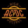 Ac/Dc High Voltage Men Hoodie Huppari