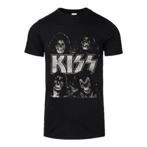 Kiss Skulls T-Paita