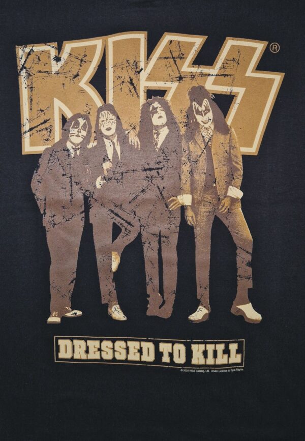 Kiss Dressed To Kill Lasten T-Paita
