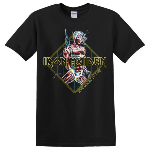 Iron Maiden Somewhere In Time T-Shirt T-Paita