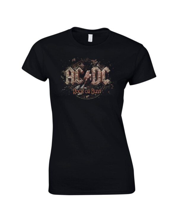 AC/DC Rock or bust Naisten T-Paita