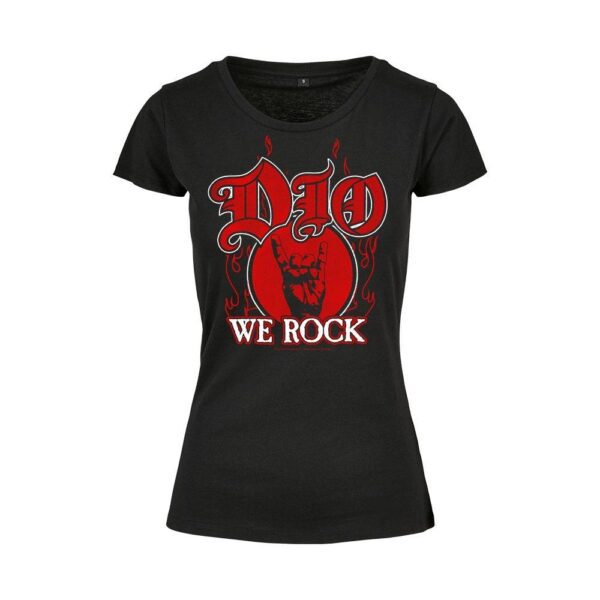 Dio - We Rock (lady) Naisten T-Paita