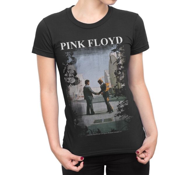 Pink Floyd - Burning Man Ladies T-Shirt (lady) Naisten T-Paita
