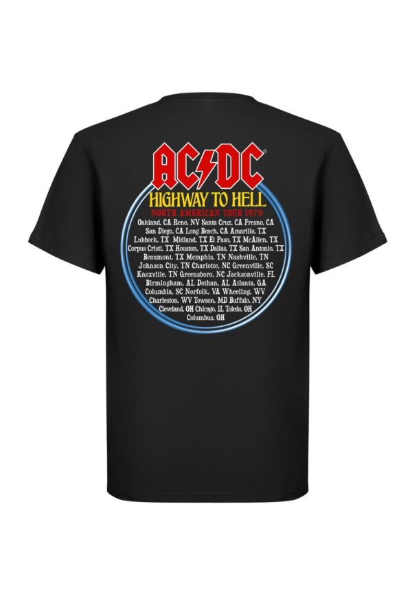 Ac/dc Highway to Hell North America Tour 1979 T-Paita