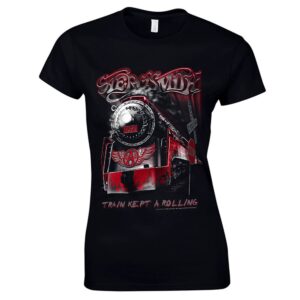 Aerosmith - Train kept a going Naisten T-Paita