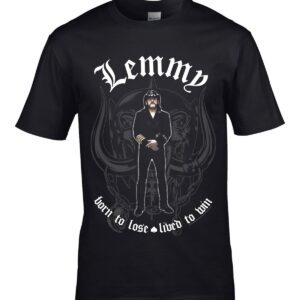 Lemmy Kilmister --Memorial Statue T-Paita