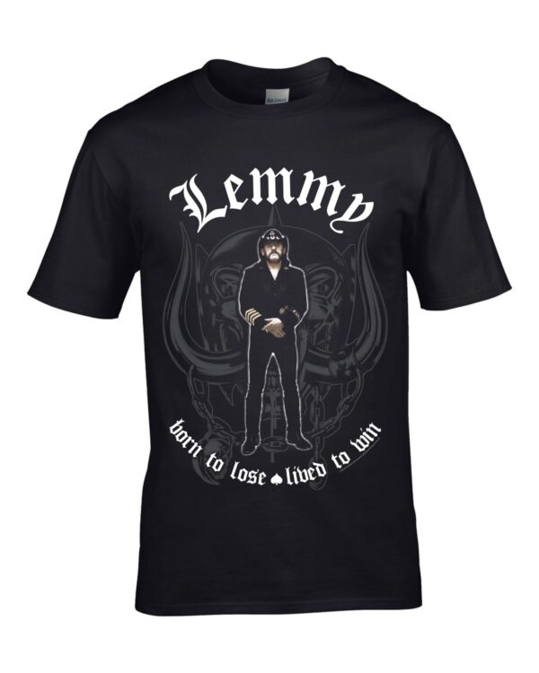 Lemmy Kilmister --Memorial Statue T-Paita
