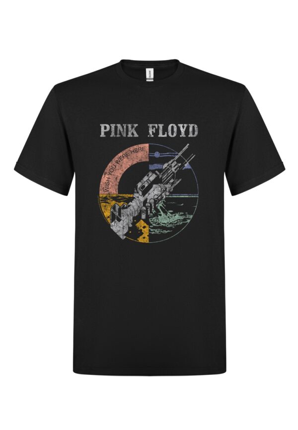 Pink Floyd - Pink Floyd - Wish you were Distressed T-Paita