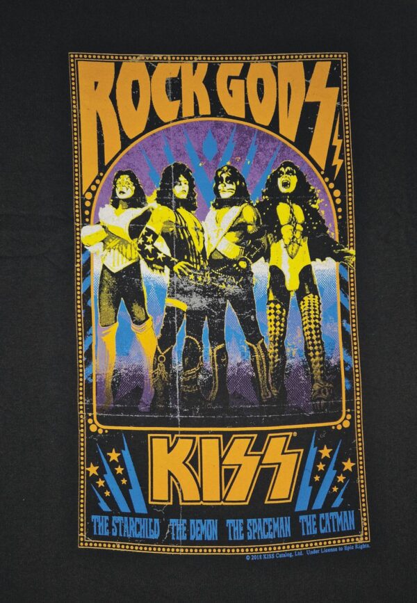 Kiss - Rock God Lasten T-Paita