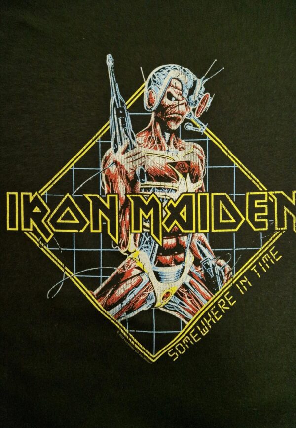 Iron Maiden Somewhere In Time T-Shirt T-Paita