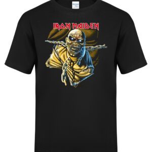 Iron Maiden Piece of Mind Tracks T-Paita
