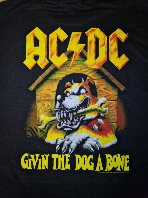 Ac/dc Giving the Dog a Bone Zip-up Huppari