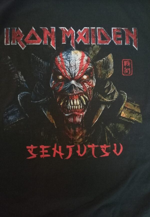 Iron Maiden Senjutsu Back T-Paita