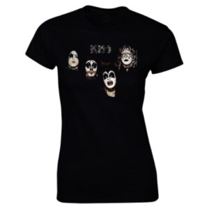 Kiss - 1974 Naisten T-Paita