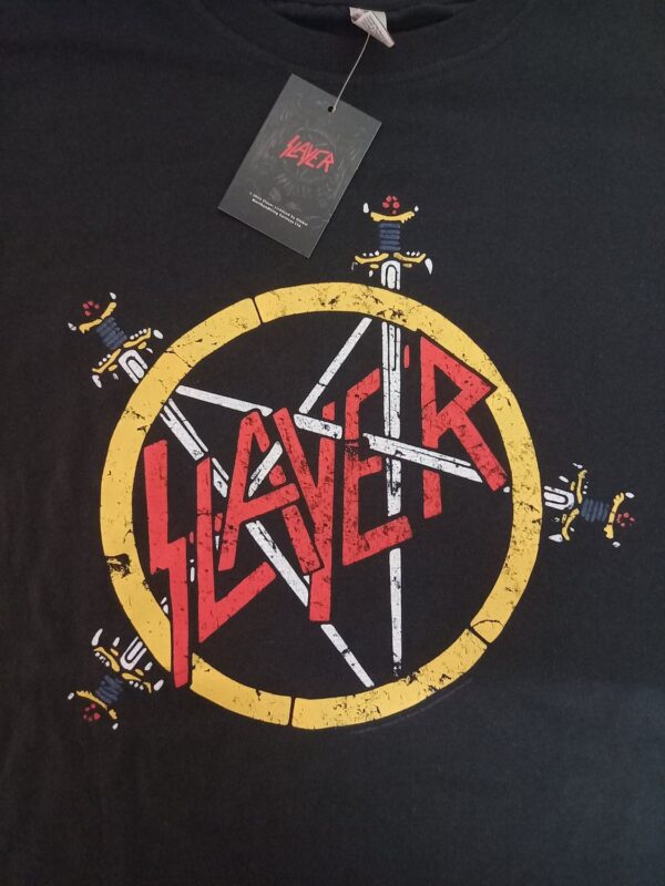 Slayer Pentagram distressed Huppari