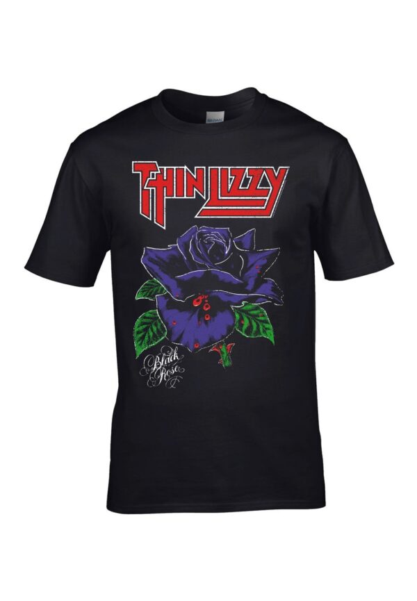 Thin Lizzy Black Rose T-Paita