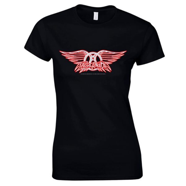 Aerosmith - Logo Naisten T-Paita