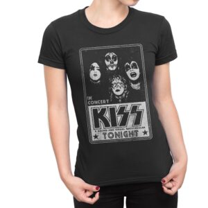 Kiss - Concert poster Naisten T-Paita