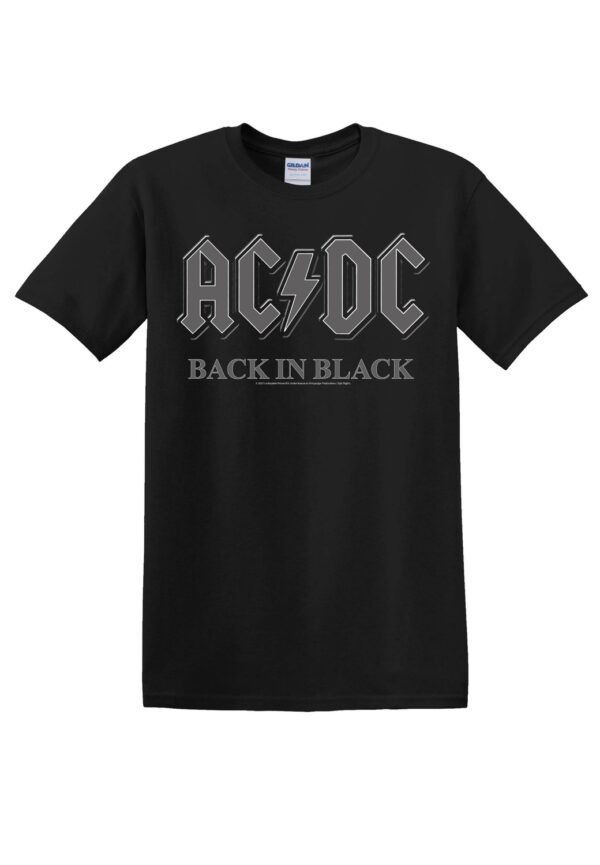 AC/DC Back in Black T-Paita
