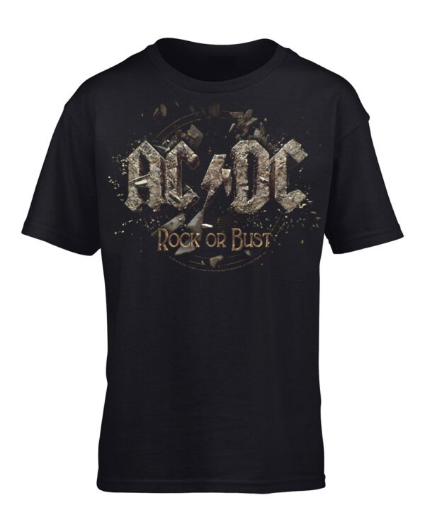 Ac/Dc Rock Or Bust Lasten T-Paita