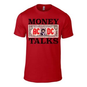 AC/DC Money Talks Punainen T-Paita