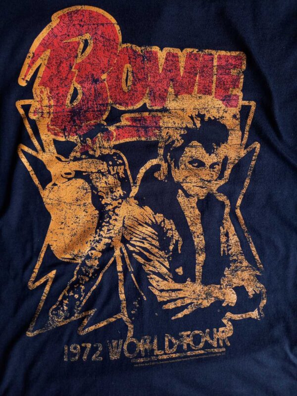 David Bowie 1972 Tour (lady) Naisten T-Paita