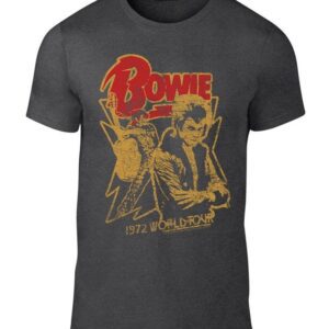 David Bowie 1972 Tour T-Paita
